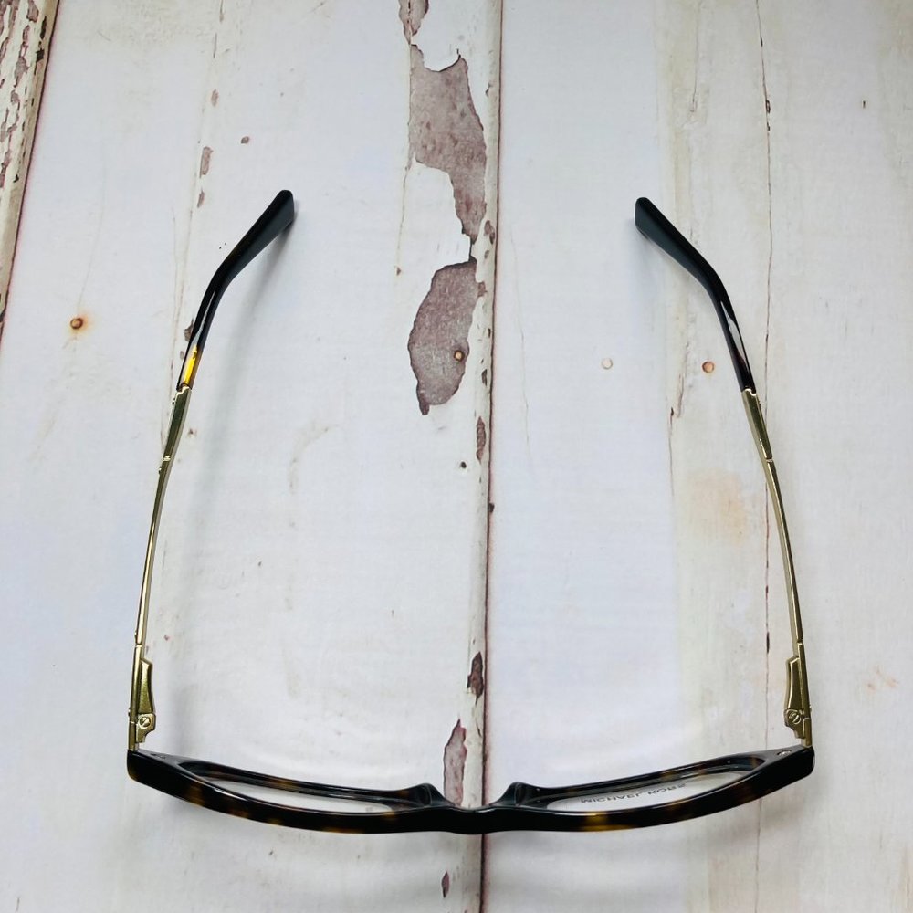 Michael Kors Rectangular Brown Eyeglasses Glasses Frames W/Box NWOT - Picture 10 of 13
